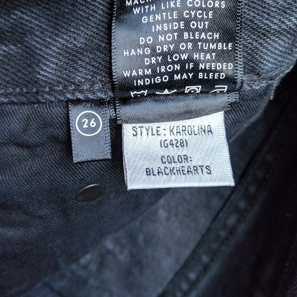 GRLFRND Karolina High Rise Skinny Black Ankle Jean - Picture 8 of 8